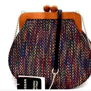 Multicolor Vegan Women's Bag